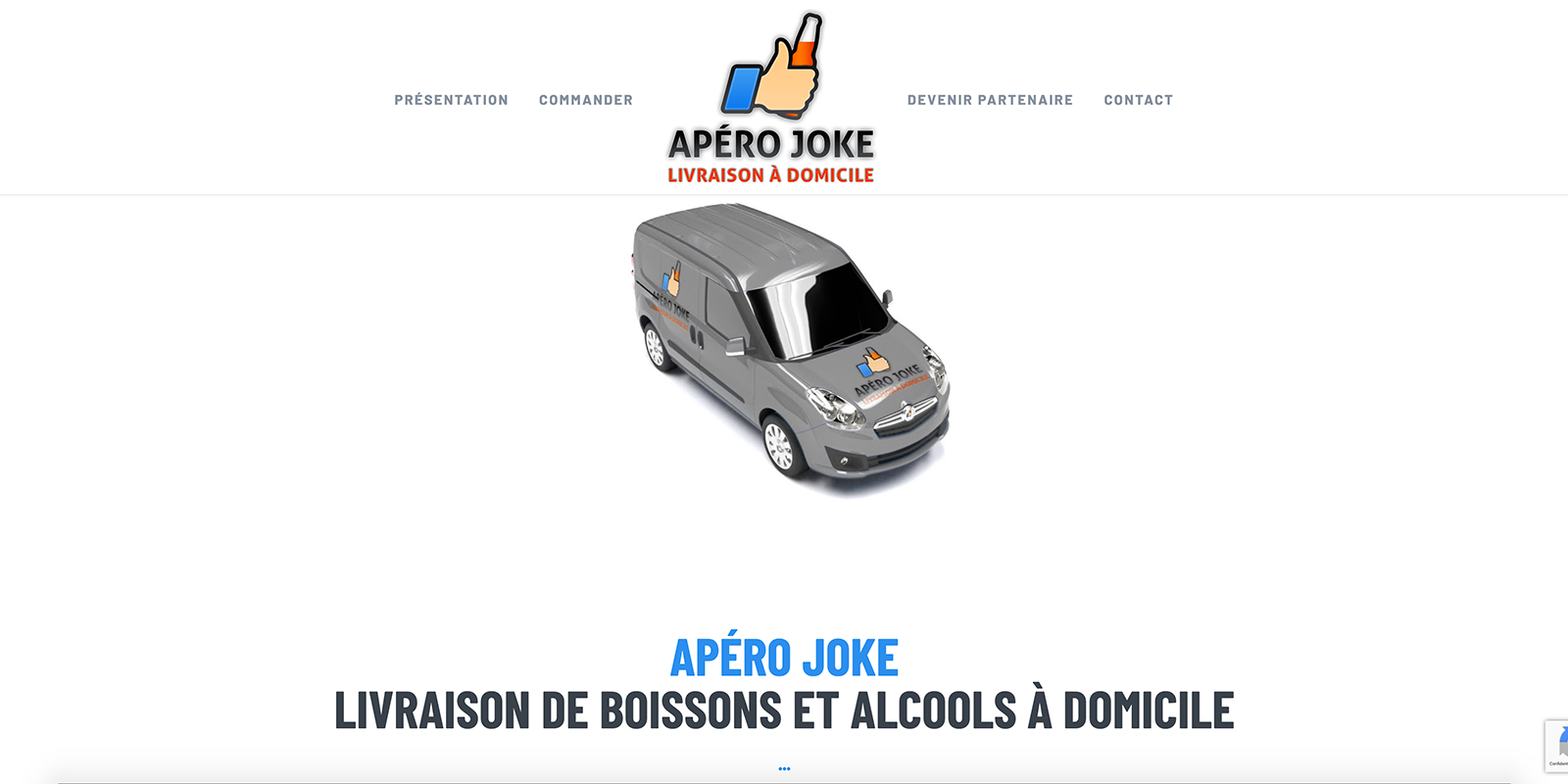 Référence - site de la marque Apéro Joke - Netcom Agency - Communication numérique